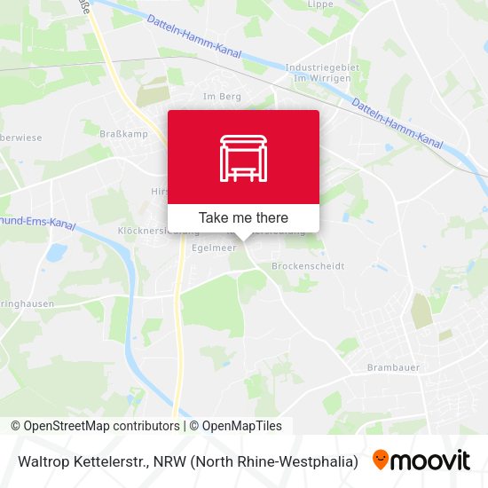 Карта Waltrop Kettelerstr.
