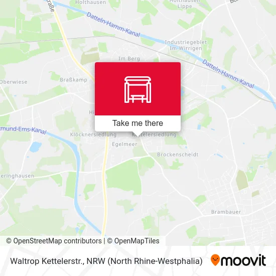 Карта Waltrop Kettelerstr.