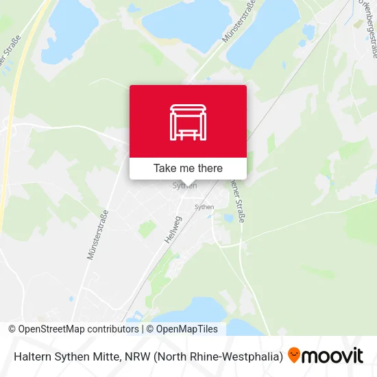 Карта Haltern Sythen Mitte