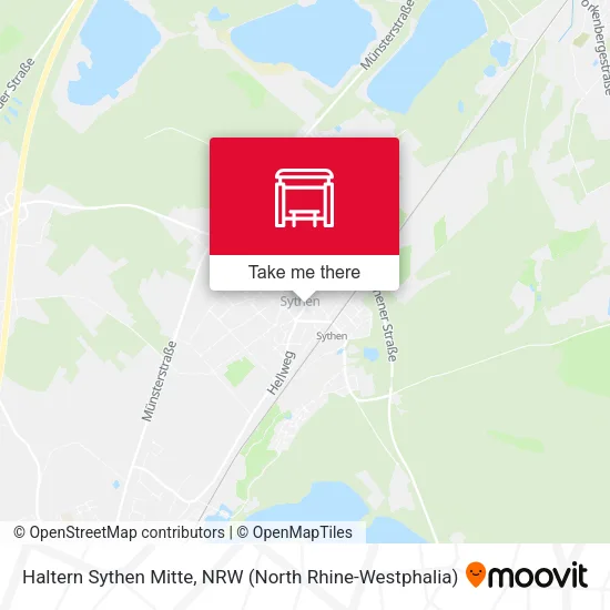 Карта Haltern Sythen Mitte