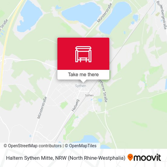 Карта Haltern Sythen Mitte
