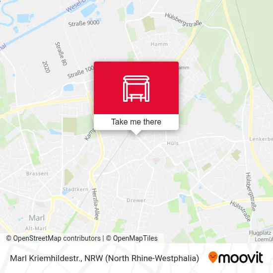 Marl Kriemhildestr. map