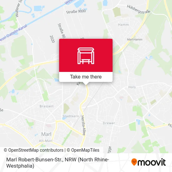 Карта Marl Robert-Bunsen-Str.