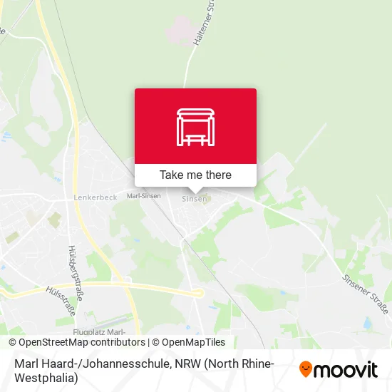 Карта Marl Haard-/Johannesschule