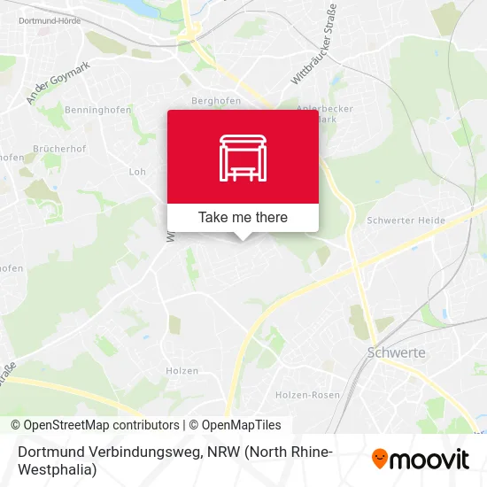 Карта Dortmund Verbindungsweg