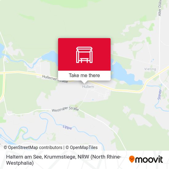 Haltern am See, Krummstiege map