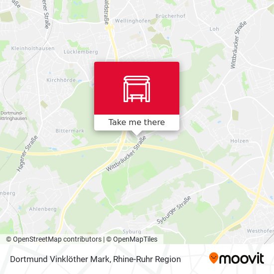 Dortmund Vinklöther Mark map