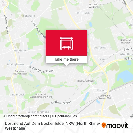 Карта Dortmund Auf Dem Bockenfelde