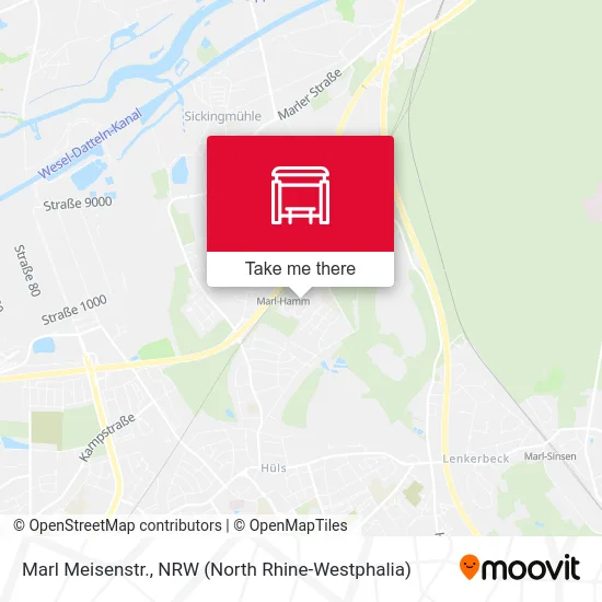 Marl Meisenstr. map