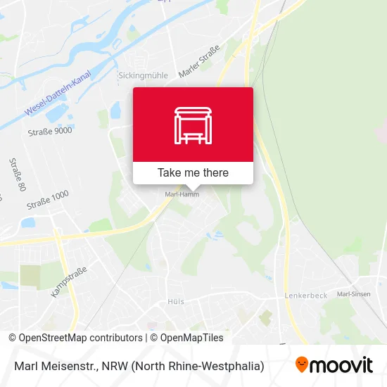 Marl Meisenstr. map