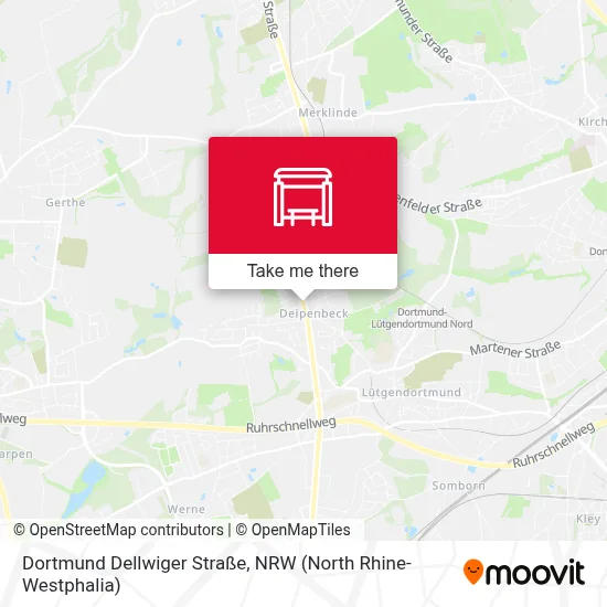 Dortmund Dellwiger Straße map