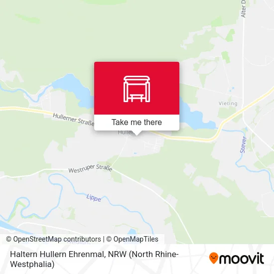 Карта Haltern Hullern Ehrenmal