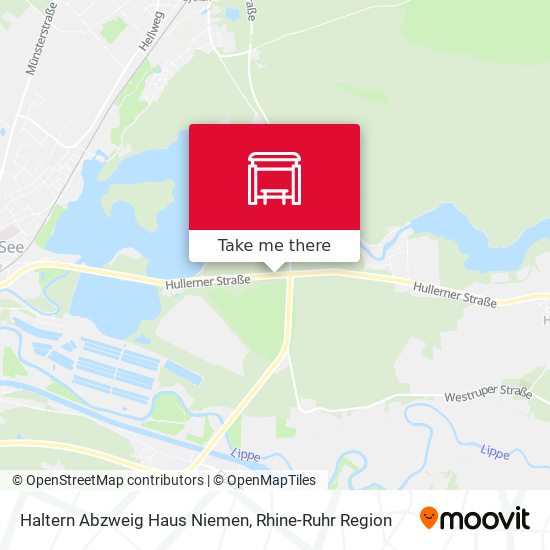 Haltern Abzweig Haus Niemen map