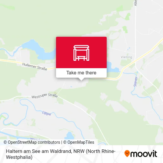 Карта Haltern am See am Waldrand