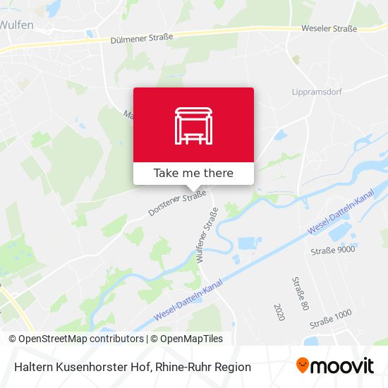 Haltern Kusenhorster Hof map