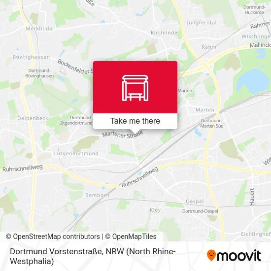 Карта Dortmund Vorstenstraße