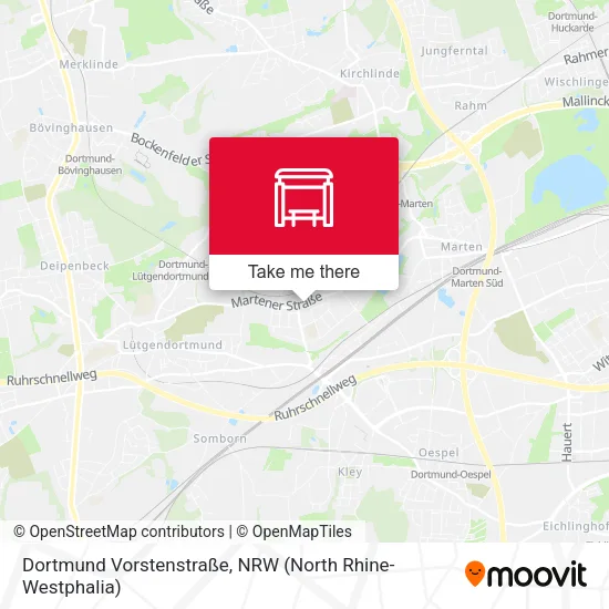 Карта Dortmund Vorstenstraße