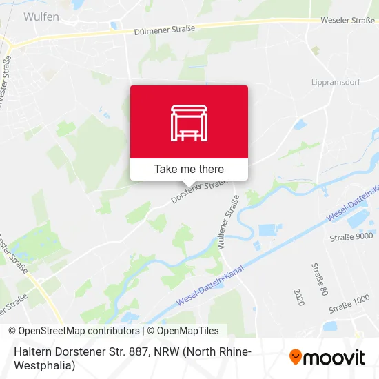 Карта Haltern Dorstener Str. 887