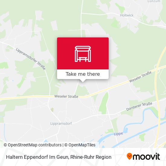 Haltern Eppendorf Im Geun map