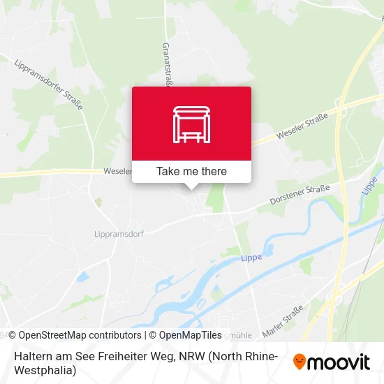 Карта Haltern am See Freiheiter Weg