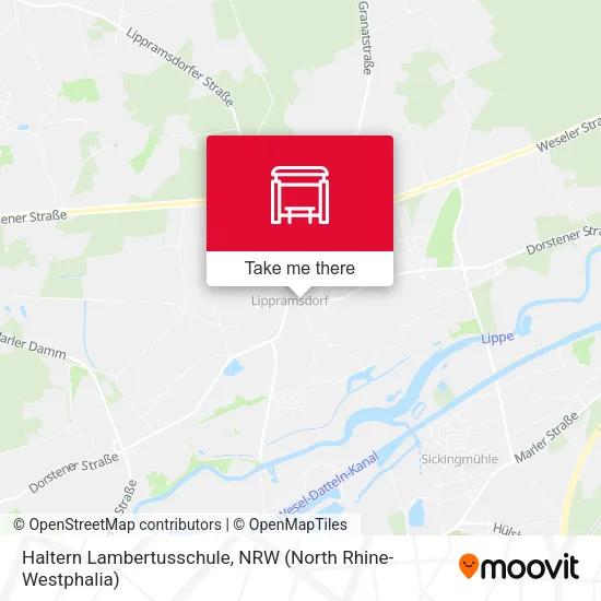 Карта Haltern Lambertusschule