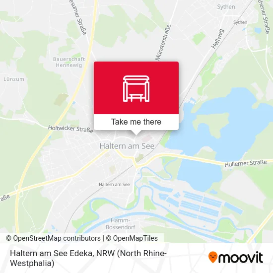 Карта Haltern am See Edeka