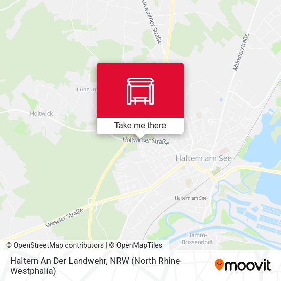 Карта Haltern  An Der Landwehr