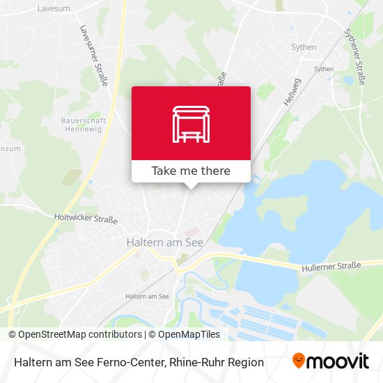 Haltern am See Ferno-Center map