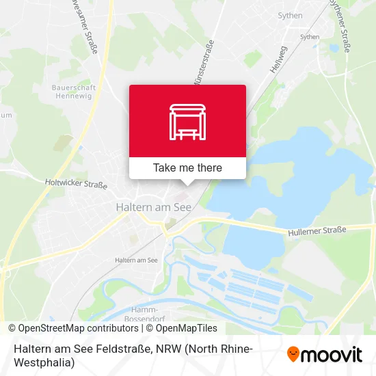 Карта Haltern am See Feldstraße