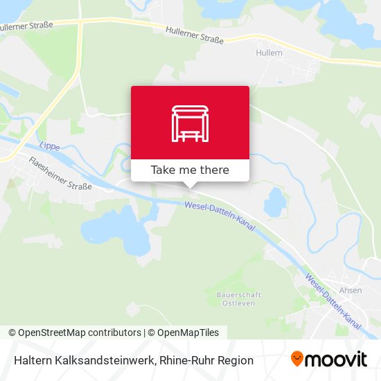 Haltern Kalksandsteinwerk map