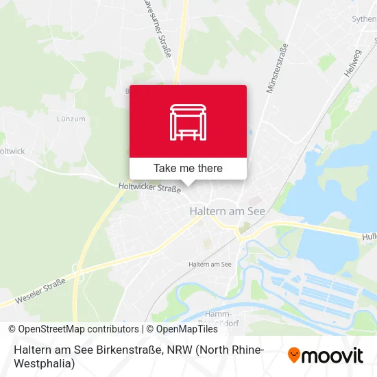 Карта Haltern am See Birkenstraße