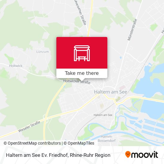 Haltern am See Ev. Friedhof map