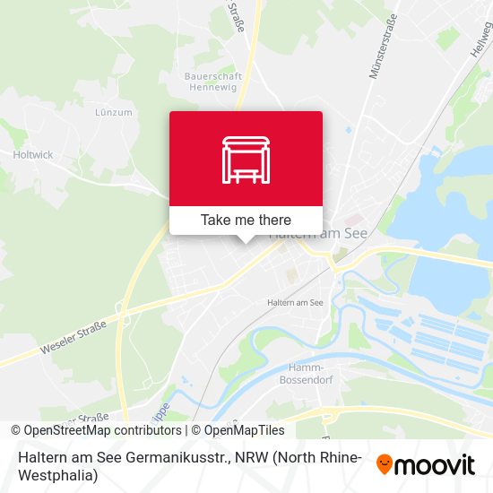 Haltern am See Germanikusstr. map