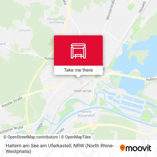 Карта Haltern am See am Uferkastell