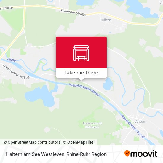 Haltern am See Westleven map