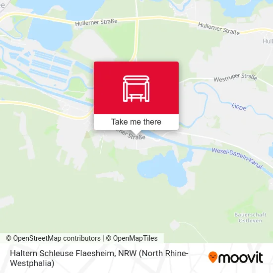 Карта Haltern Schleuse Flaesheim