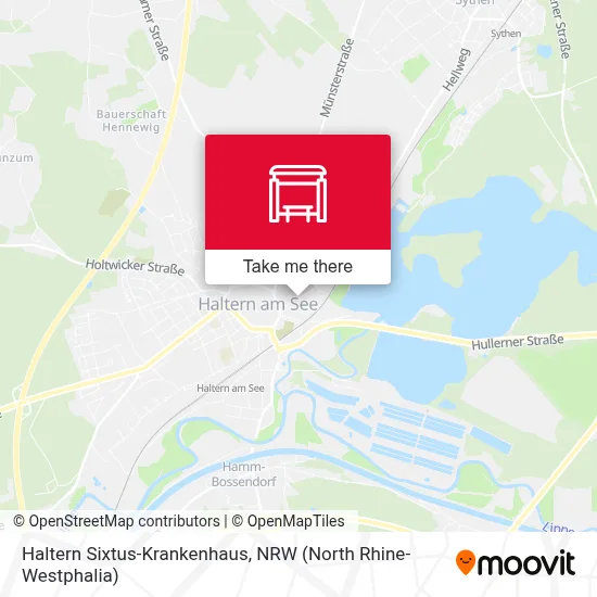 Haltern Sixtus-Krankenhaus map