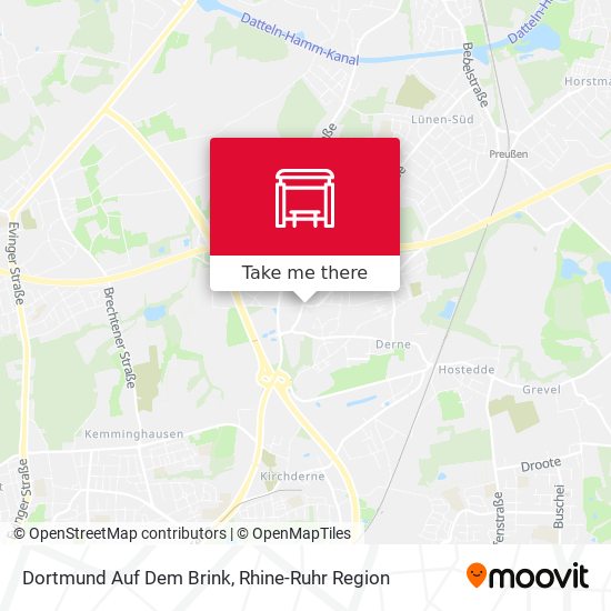 Dortmund Auf Dem Brink map