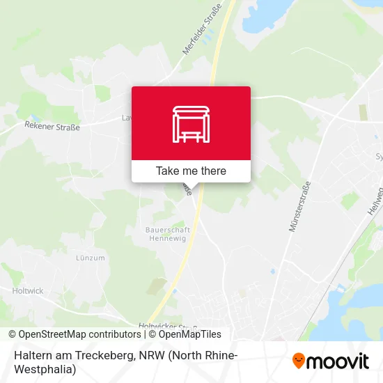 Карта Haltern am Treckeberg