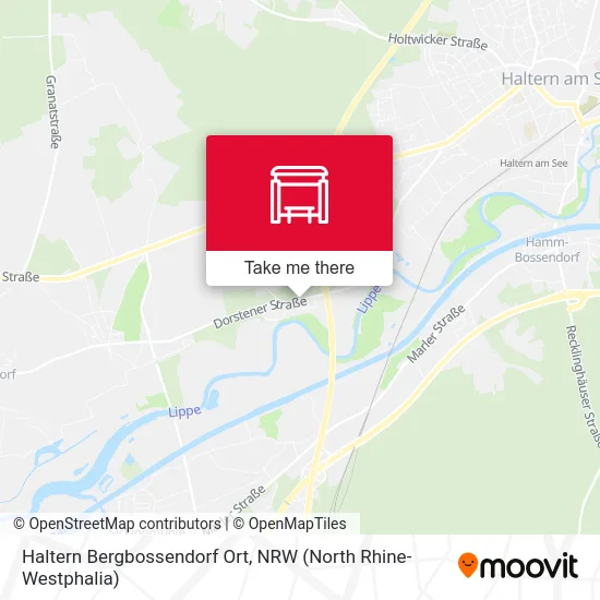 Haltern Bergbossendorf Ort map