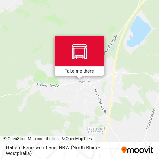 Haltern Feuerwehrhaus map