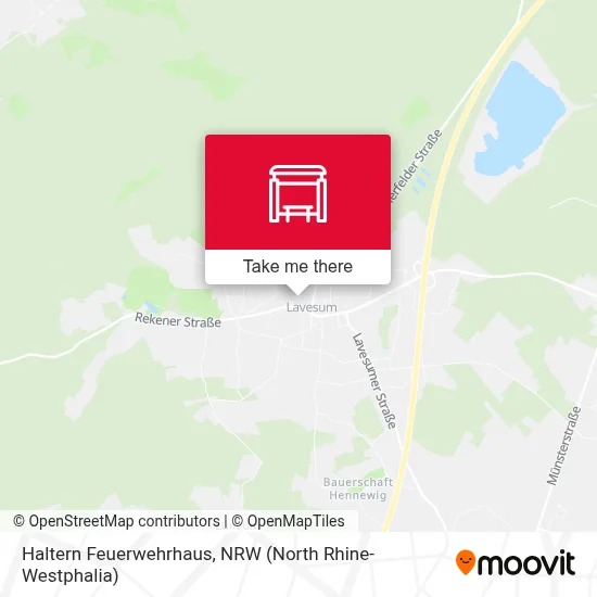 Haltern Feuerwehrhaus map