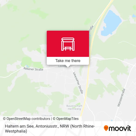 Карта Haltern am See, Antoniusstr.