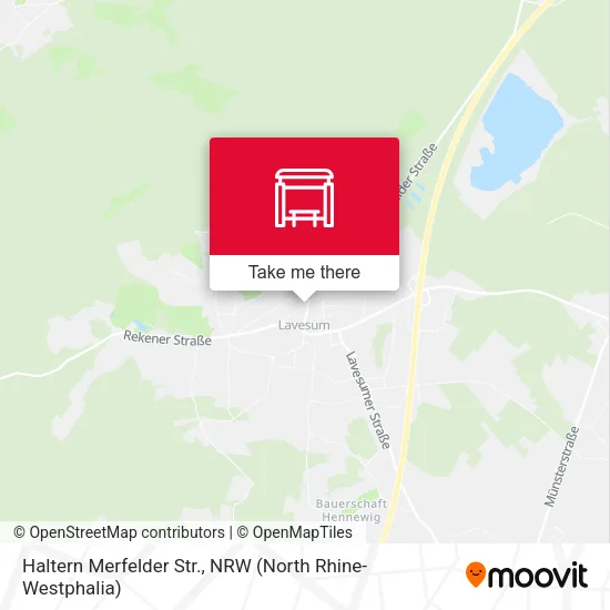 Карта Haltern Merfelder Str.
