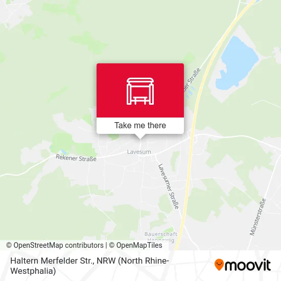 Карта Haltern Merfelder Str.