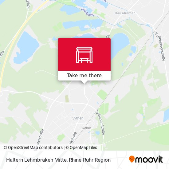 Haltern Lehmbraken Mitte map