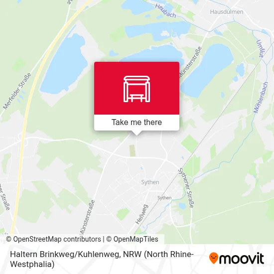 Haltern Brinkweg/Kuhlenweg map