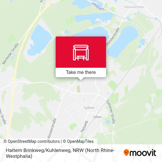 Haltern Brinkweg/Kuhlenweg map