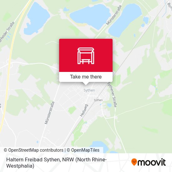 Карта Haltern Freibad Sythen
