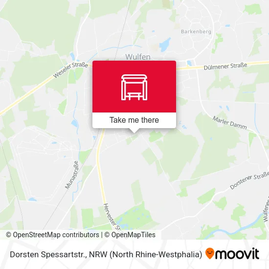 Карта Dorsten Spessartstr.
